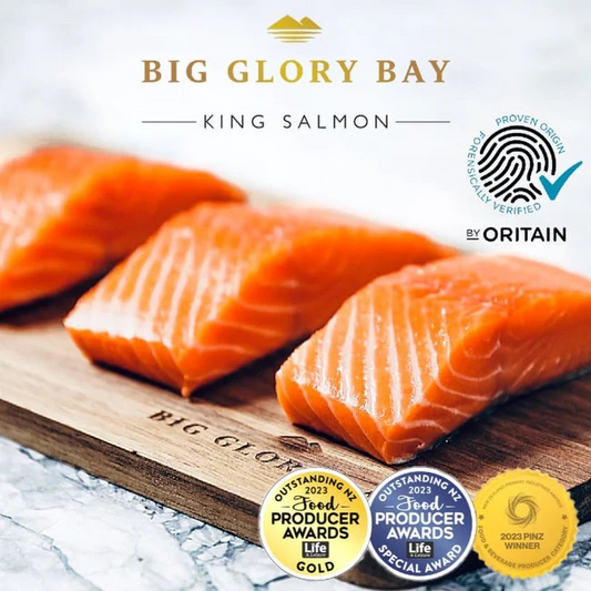 Big Glory Bay New Zealand King Salmon