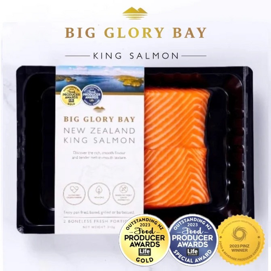 Big Glory Bay New Zealand King Salmon